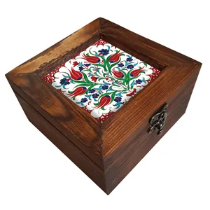   جعبه هدیه چوبی کد A64