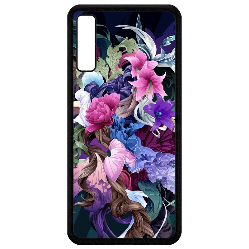 کاور طرح Flower مدل CHL50172 مناسب برای گوشی موبایل سامسونگ Galaxy A50