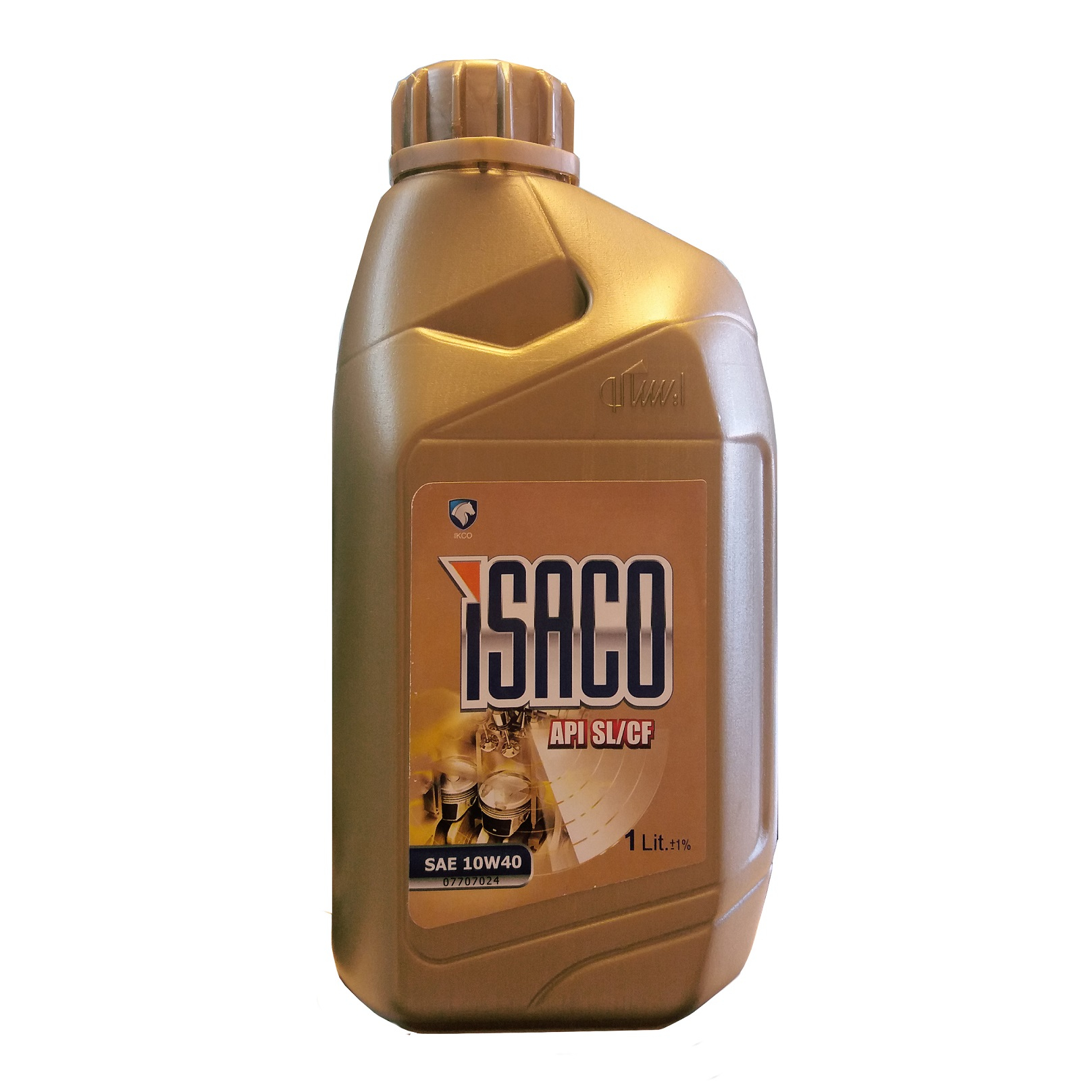 روغن موتور خودرو ایساکو مدل 10W-40 کد 07707016 حجم 1000 میلی لیتر