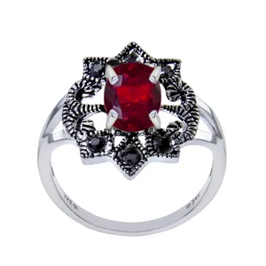  انگشتر نقره زنانه بازرگاني ميلادي  کد AW_110