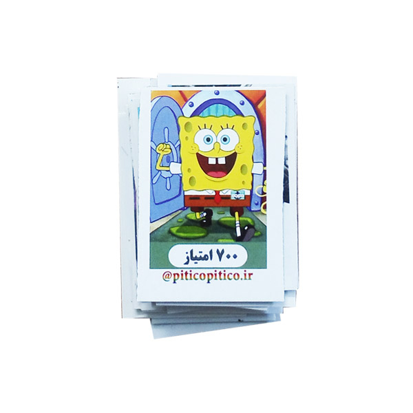 بازی فکری طرح کارتونی بسته 20 عددی