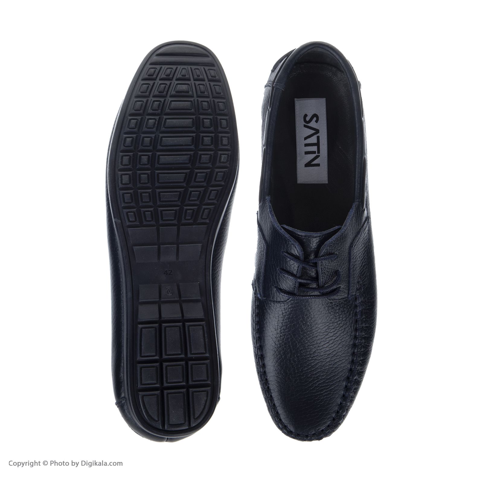 کفش روزمره مردانه ساتین مدل 7611B503103 -  - 3