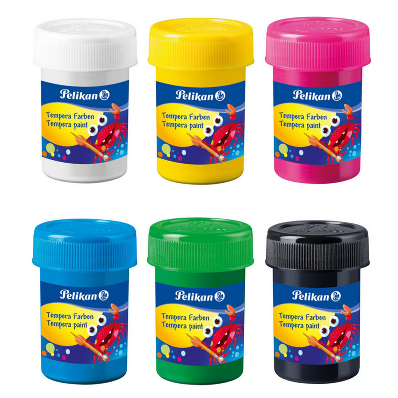 گواش 6 رنگ پلیکان کد 138534