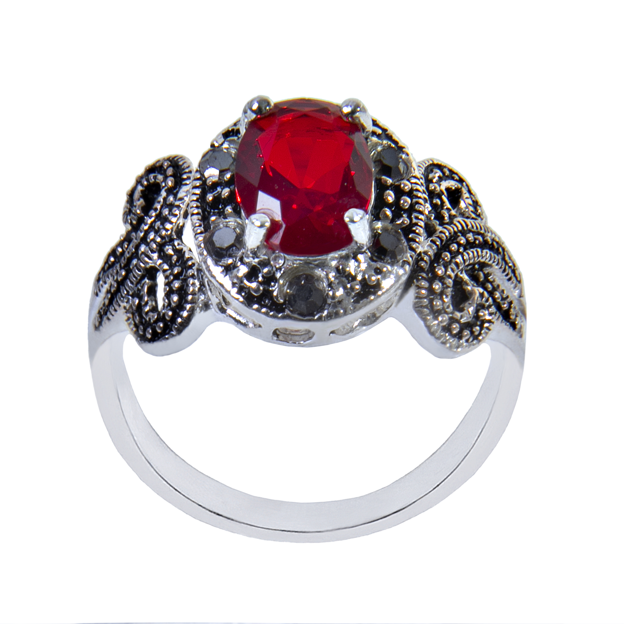   انگشتر نقره زنانه بازرگاني ميلادي  کد AW_113