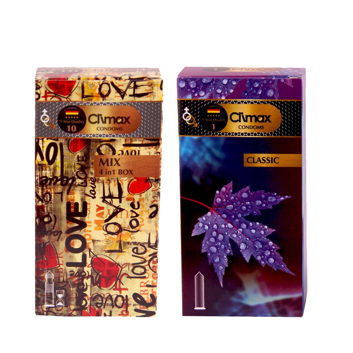 کاندوم کلایمکس مدل classic بسته 12 عددی به همراه کاندوم مدل mix بسته 12 عددی -  - 2