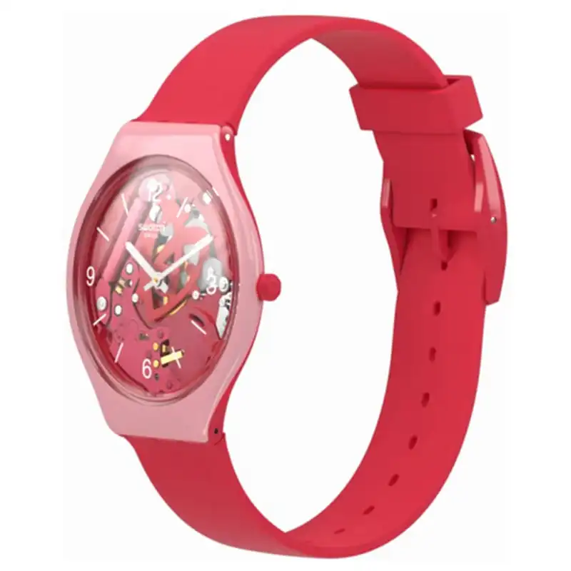 ساعت مچی عقربه ای زنانه سواچ مدل SVOP100