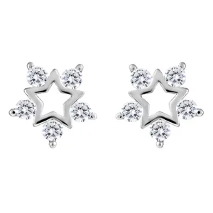 گوشواره نقره زنانه اقلیمه کد EN449