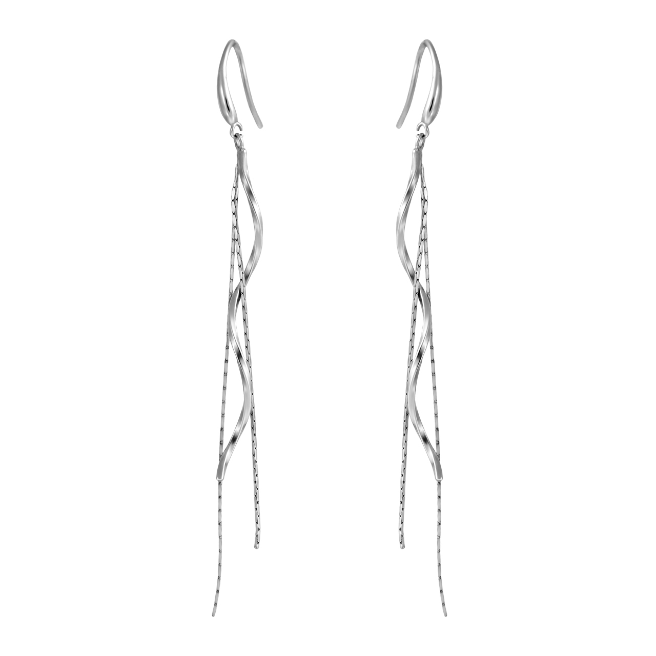 گوشواره نقره زنانه اقلیمه کد EN452