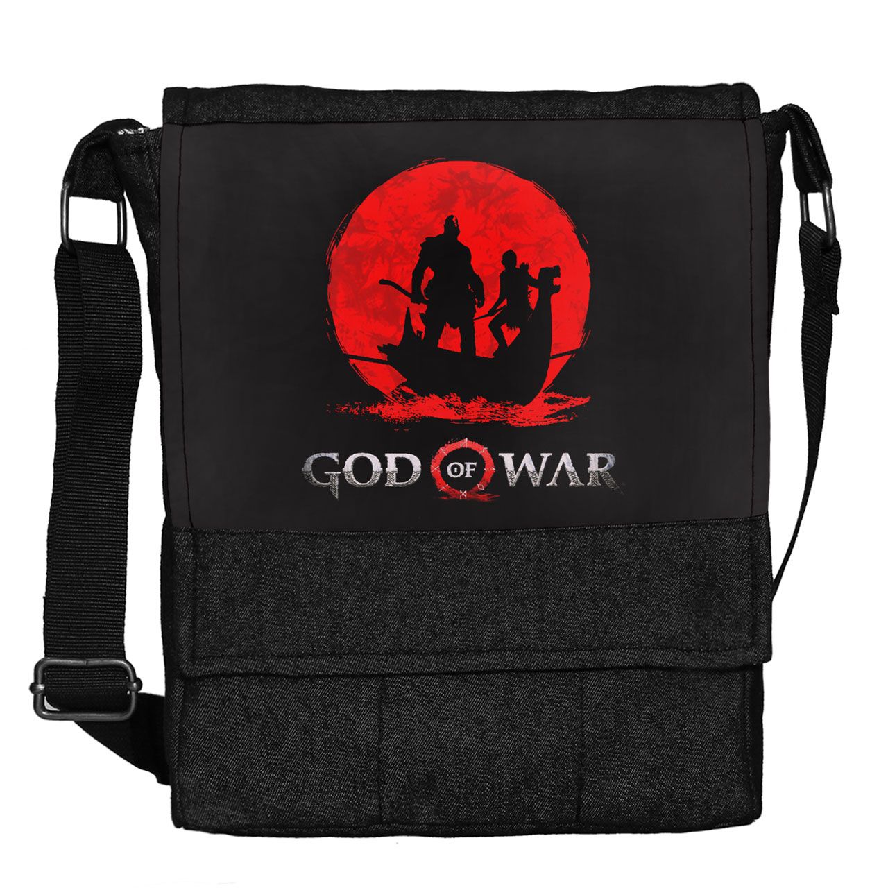 کیف دوشی چی چاپ طرح God Of War کد 65676 -  - 1
