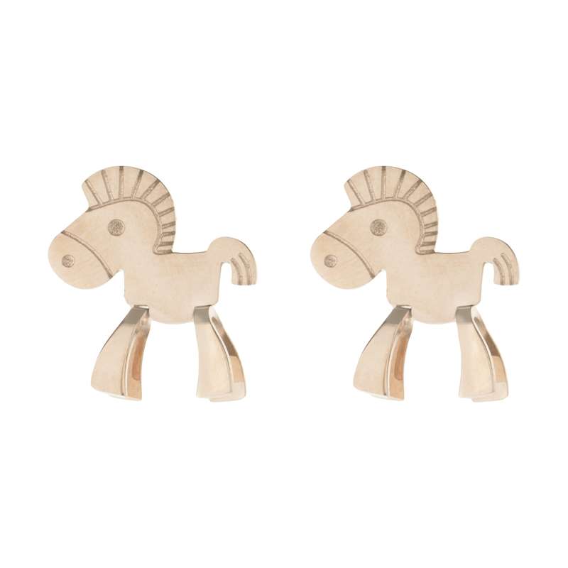 گوشواره دخترانه طرح پونی کد 02