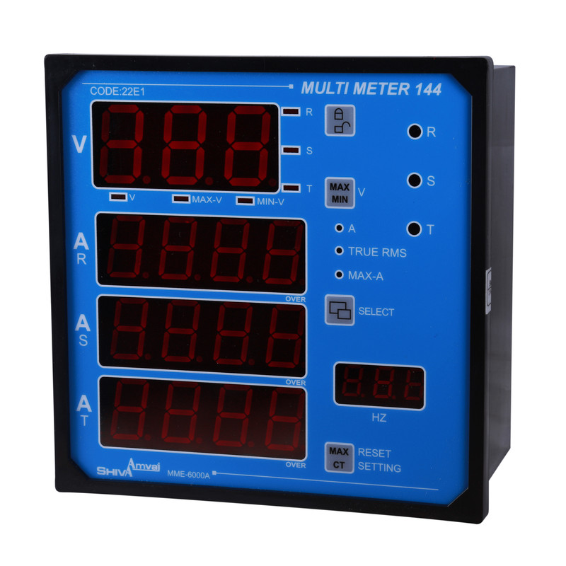 مولتی متر شیوا امواج مدل MME-6000A مولتی متر شیوا امواج مدل MME-6000A