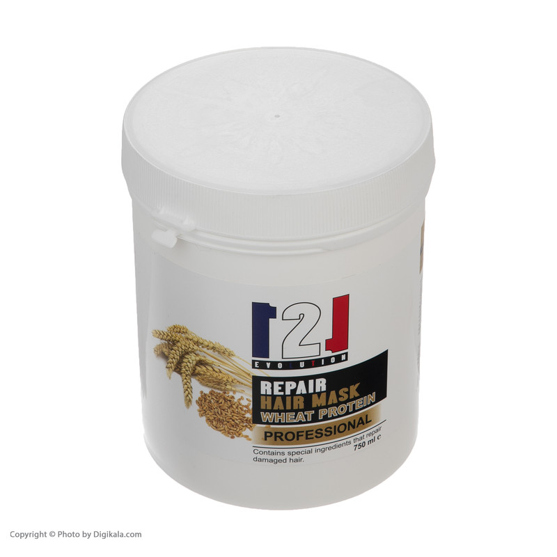 ماسک مو کراتینه و تقویت کننده 121 مدل Wheat حجم 750 میلی لیتر