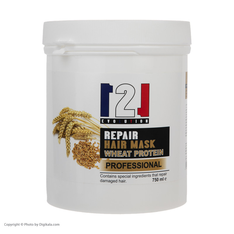 ماسک مو کراتینه و تقویت کننده 121 مدل Wheat حجم 750 میلی لیتر