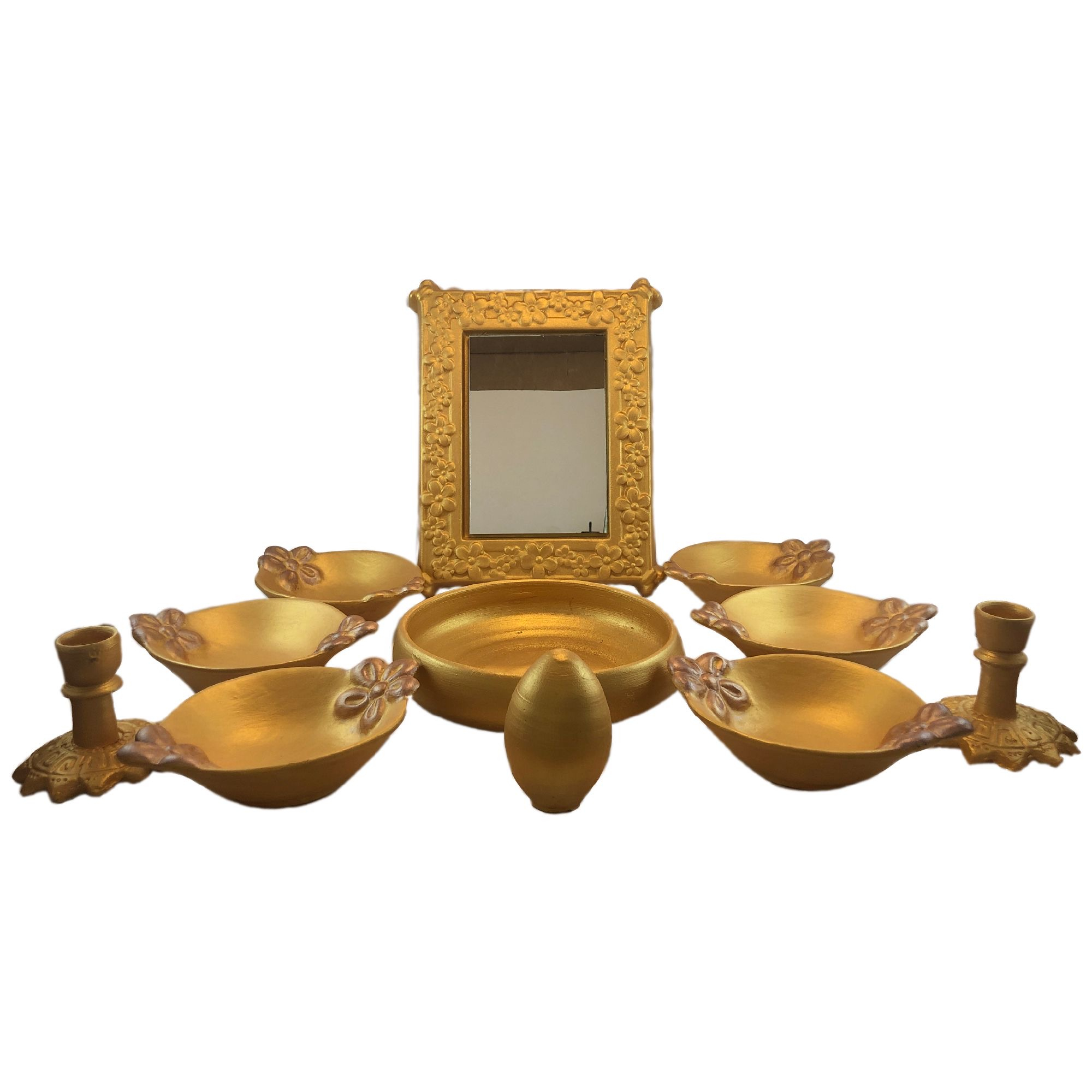 مجموعه ظروف هفت سین 11 پارچه کد FN-02