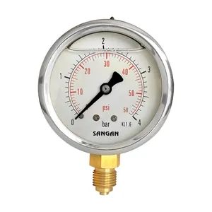 فشارسنج صنعتی سنگان مدل PG4-4b