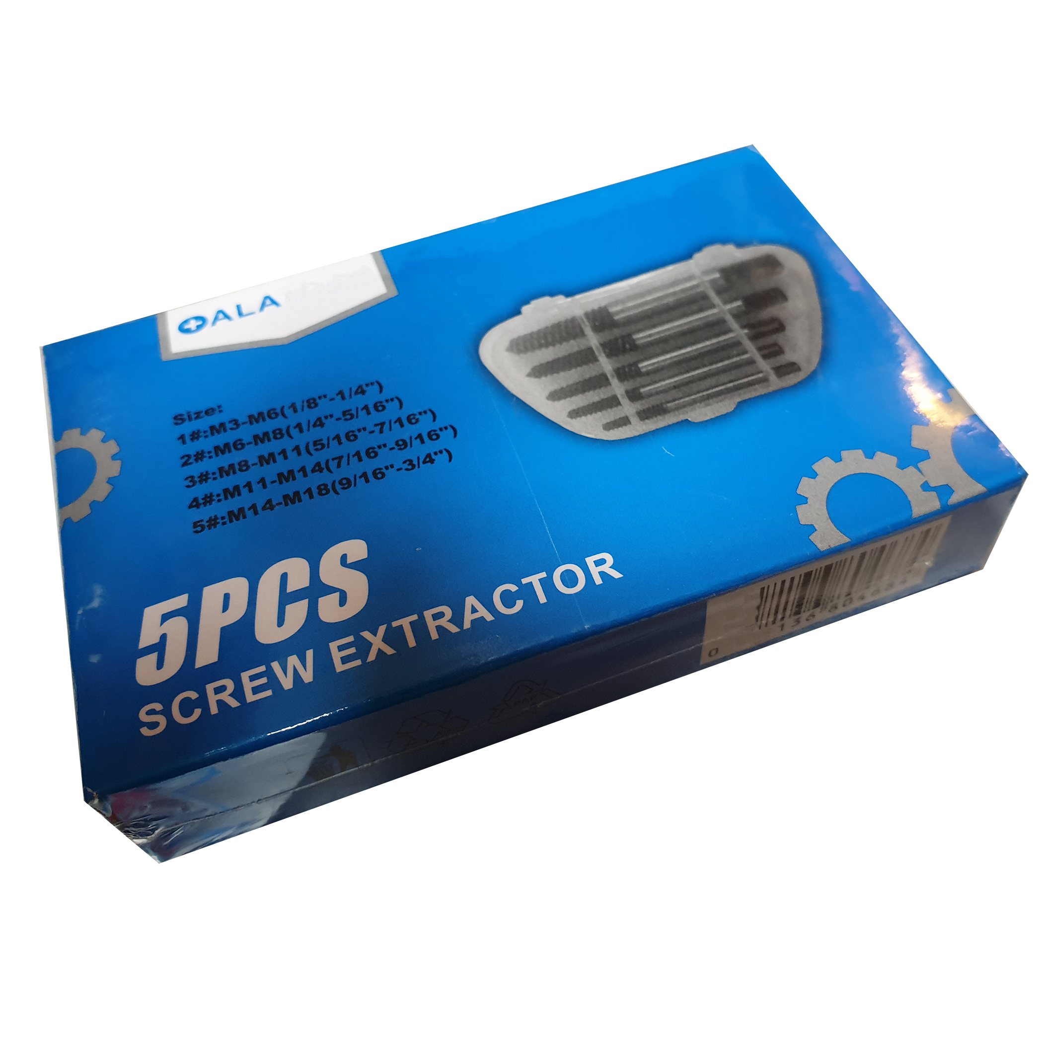 مجموعه 5 عددی مته قلاویز ای ال ای مدل YP05