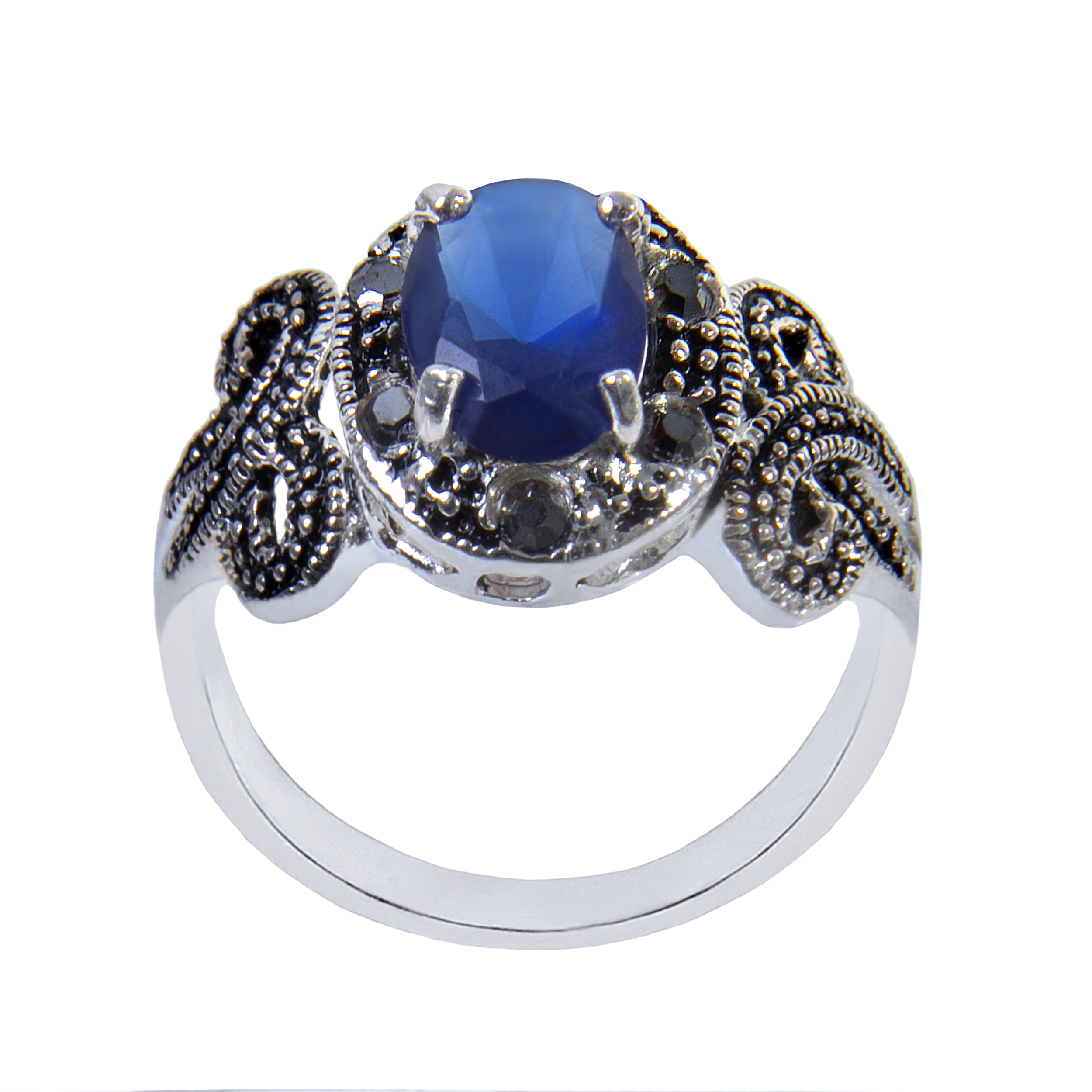  انگشتر نقره زنانه بازرگاني ميلادي  کد AW_114