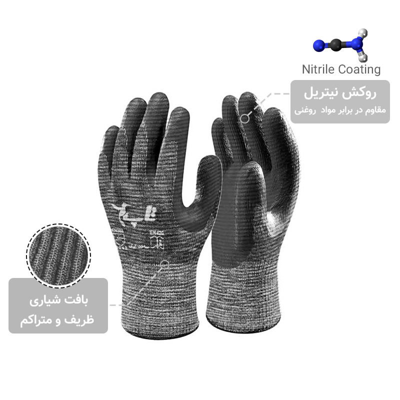 دستکش ایمنی تاپ کد 292