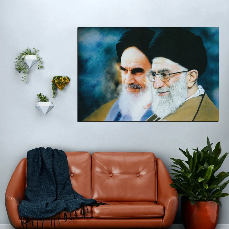 تابلو شاسی طرح امام خمینی و رهبر معظم انقلاب مدل S264
