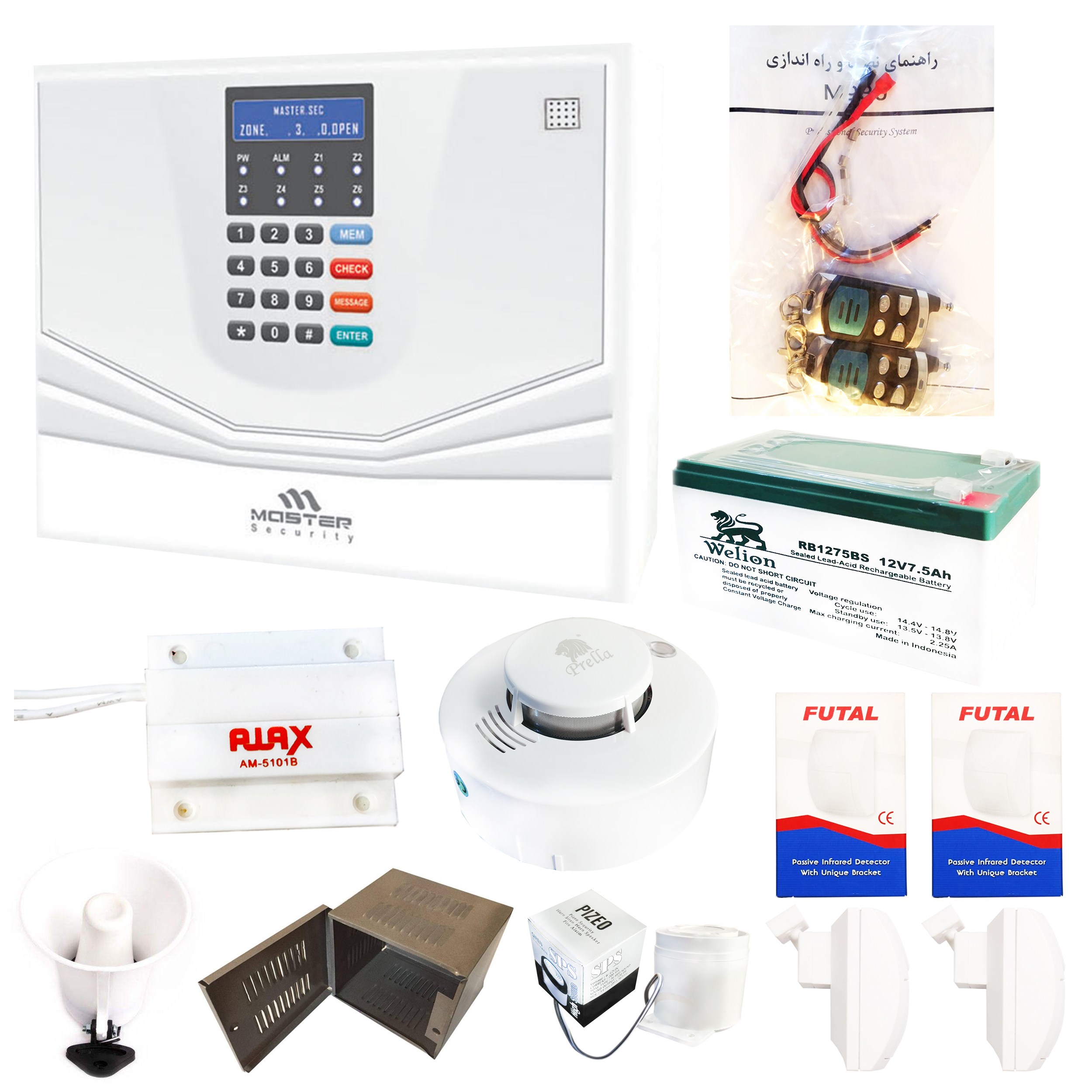 سیستم دزدگیر اماکن مستر مدل M930-B 