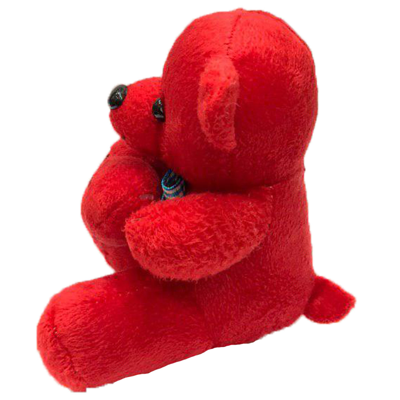 عروسک طرح خرس قلب بدست کد 01 ارتفاع 15 سانتی متر