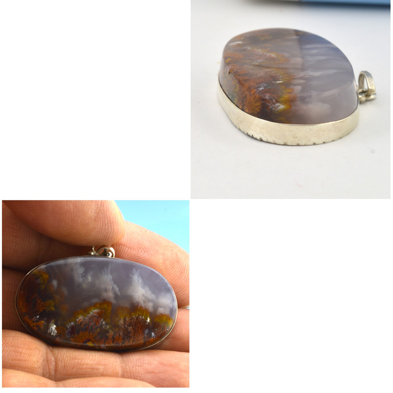 آویز گردنبند نقره زنانه کد hp64