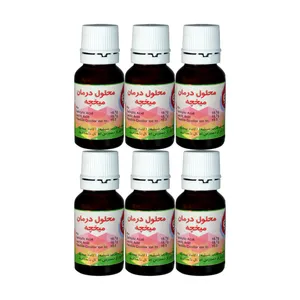 محلول درمان میخچه و زگیل پرشین مدل 06 حجم 15 میلی لیتر مجموعه 6 عددی