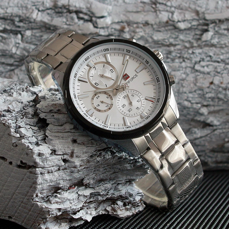 ساعت مچی عقربه‌ای مردانه نیوی فورس مدل NF9089M -S-W