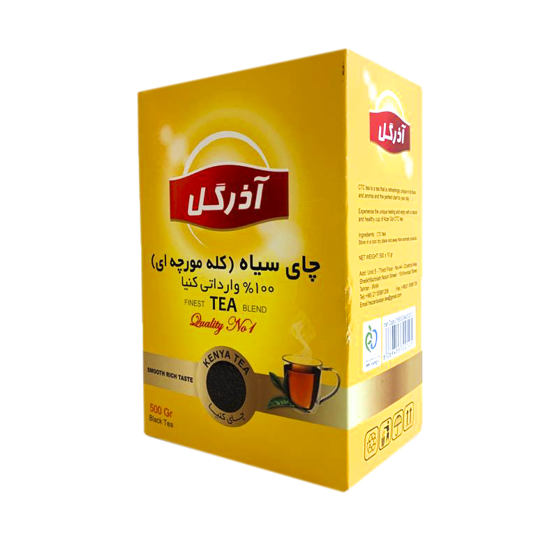 چای سیاه آذرگل سی تی سی کنیا - 500 گرم