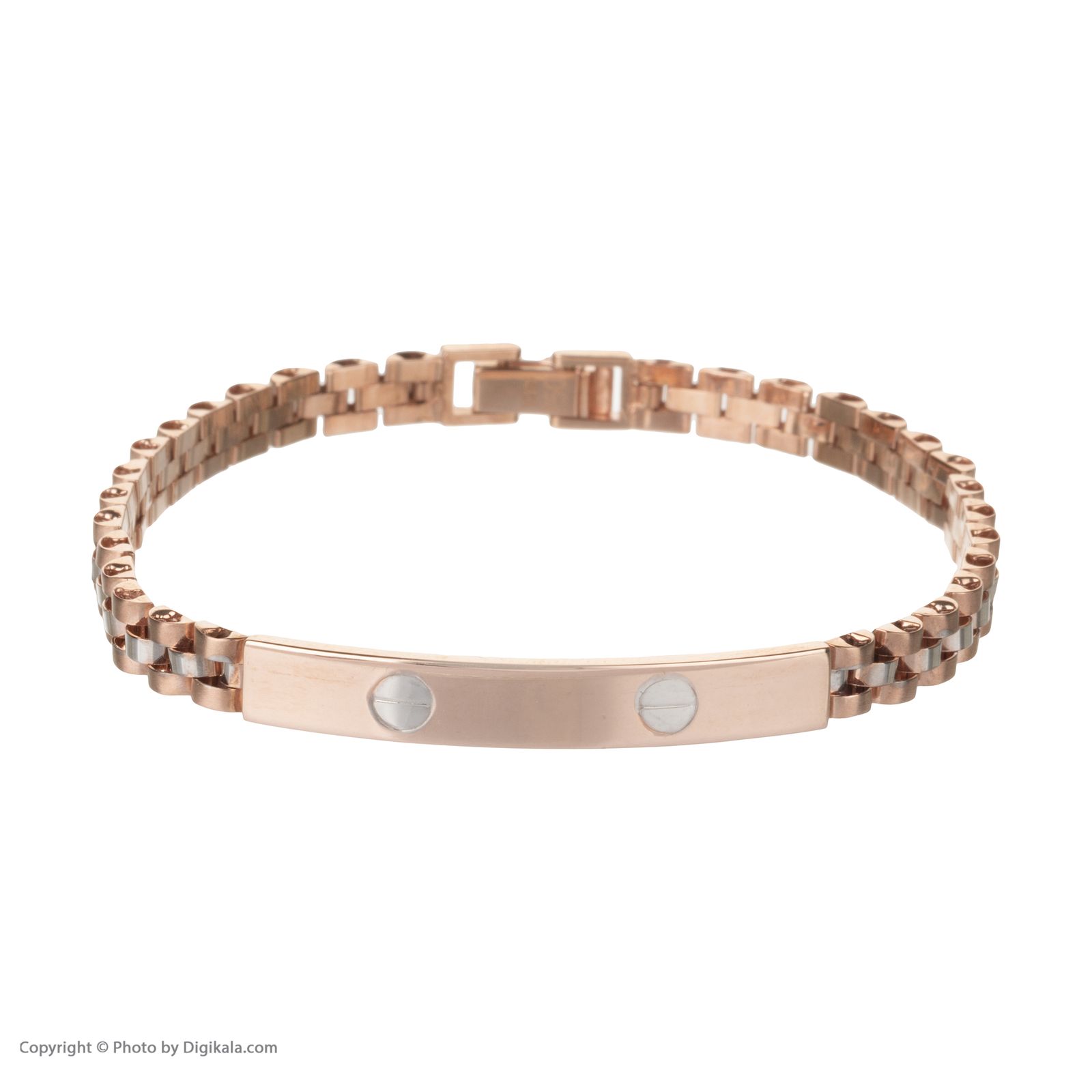 دستبند طلا 18 عیار زنانه آلند کد H43 -  - 2