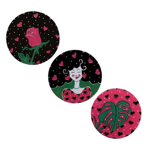 دیوارکوب طرح دختر مجموعه سه عددی