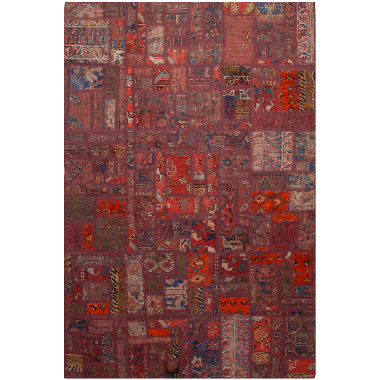 کلاژ فرش دستبافت دو متری فرش هریس کد 101563