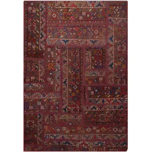 کلاژ فرش دستبافت یک و نیم متری فرش هریس کد 101564