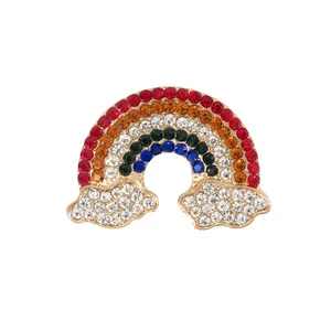 سنجاق سینه زنانه طرح رنگین کمان کد brfp-168