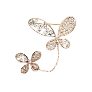 سنجاق سینه زنانه طرح پروانه کد brfp-174