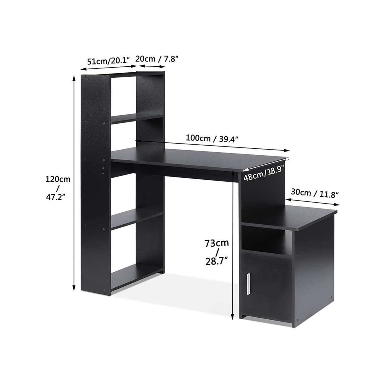 میز کامپیوتر مدل CHCL-001