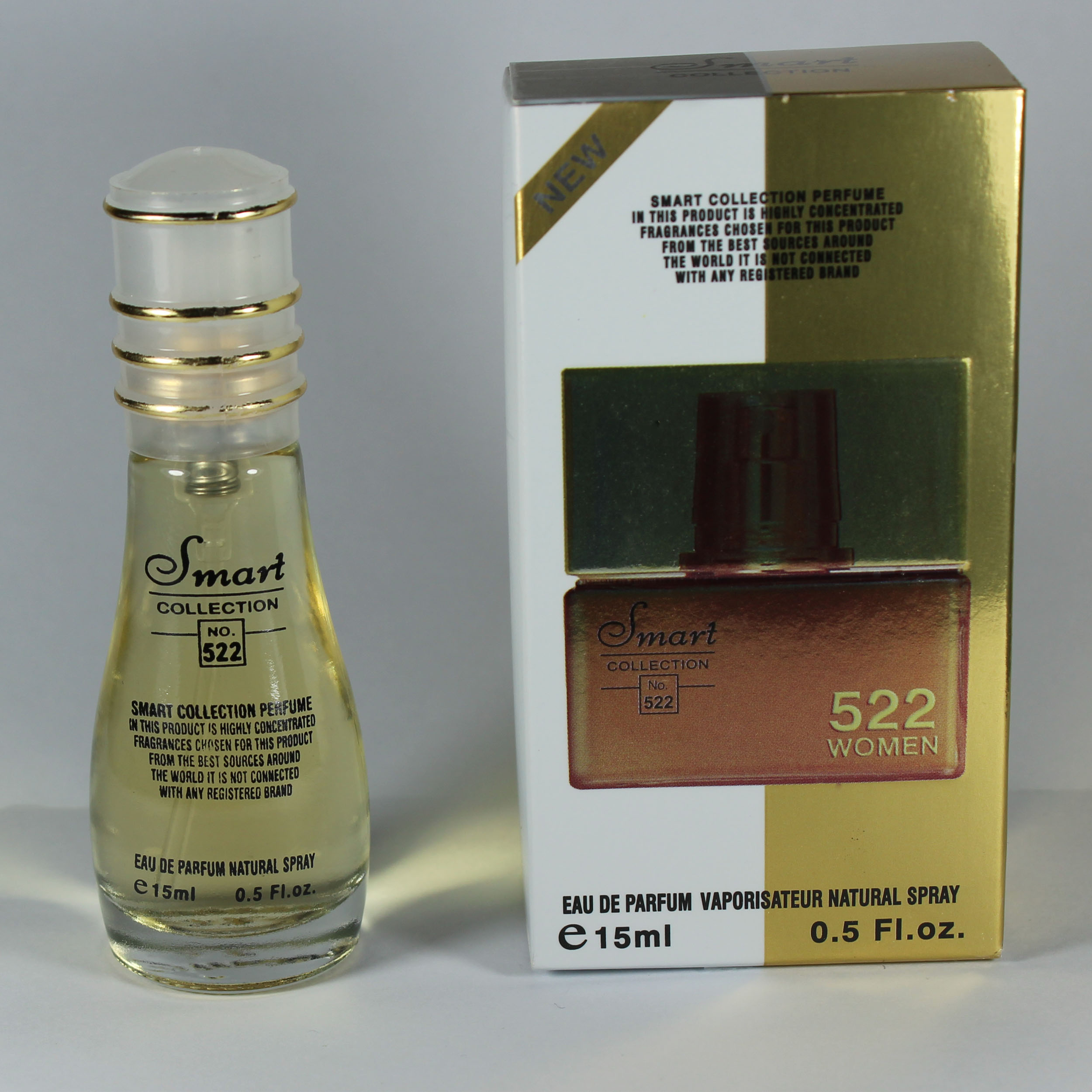 عطر جیبی مردانه اسمارت کالکشن کد 522 مدل شیسیدو  حجم 15 میلی لیتر