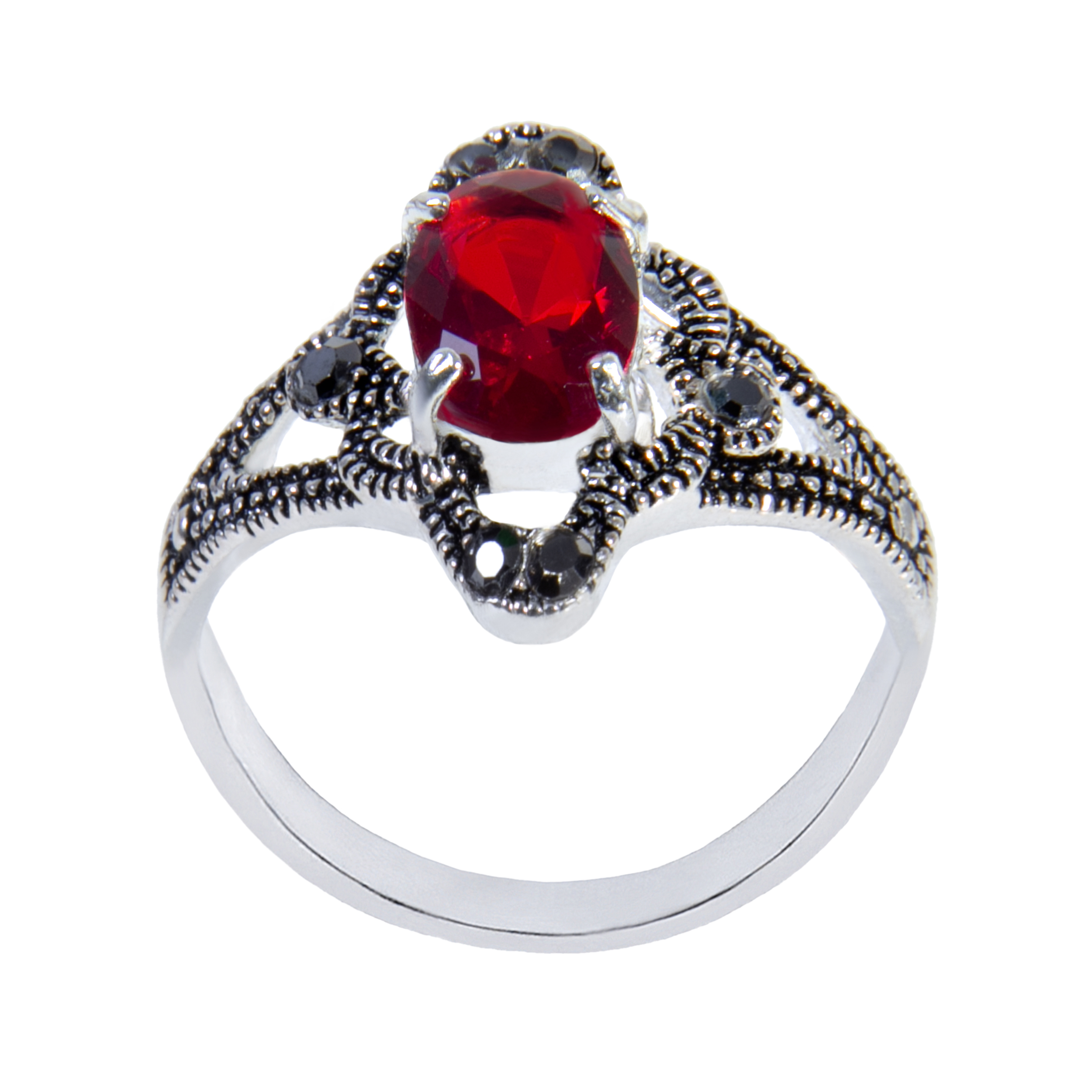  انگشتر نقره زنانه بازرگاني ميلادي  کد AW_125