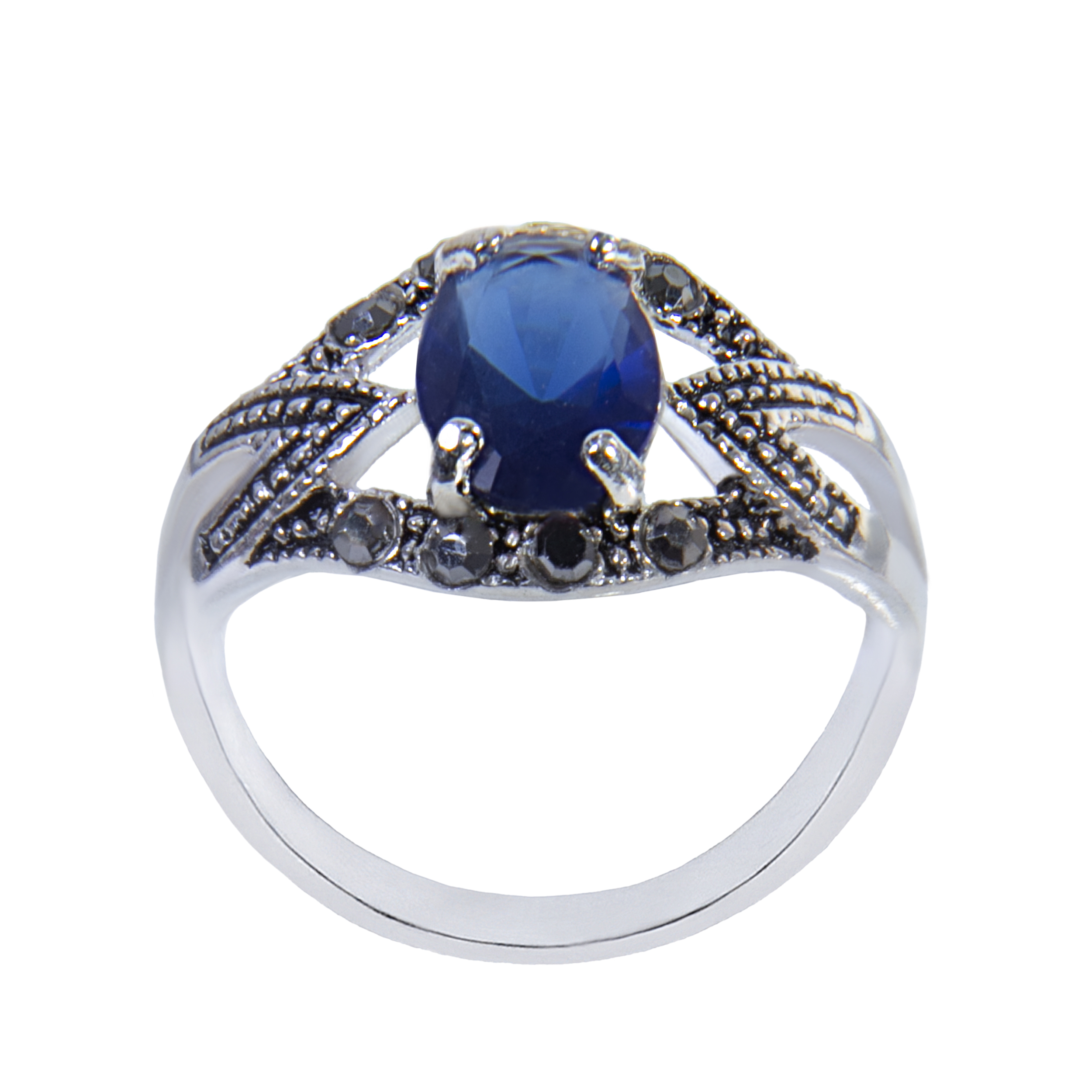  انگشتر نقره زنانه بازرگاني ميلادي  کد AW_133