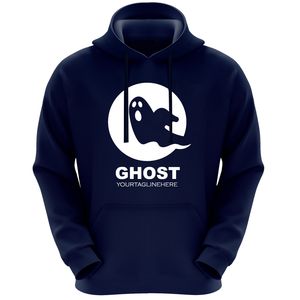 هودی مردانه طرح ghost کد F498