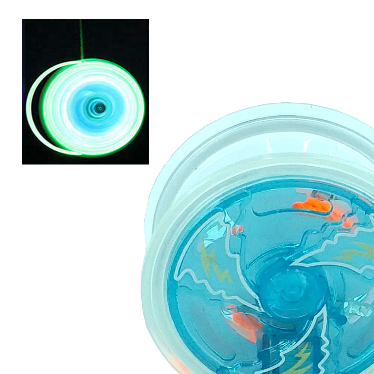 یویو چراغ دار طرح آتشین مدل dsk1900-S
