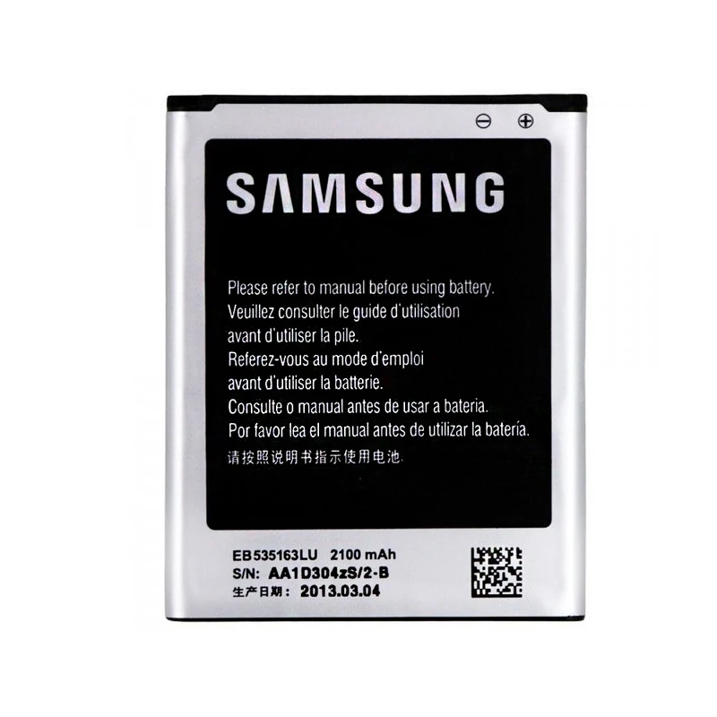 باتری موبایل مدل EB535163LU ظرفیت 2100 میلی آمپر ساعت مناسب برای گوشی موبایل سامسونگ Galaxy Grand Neo