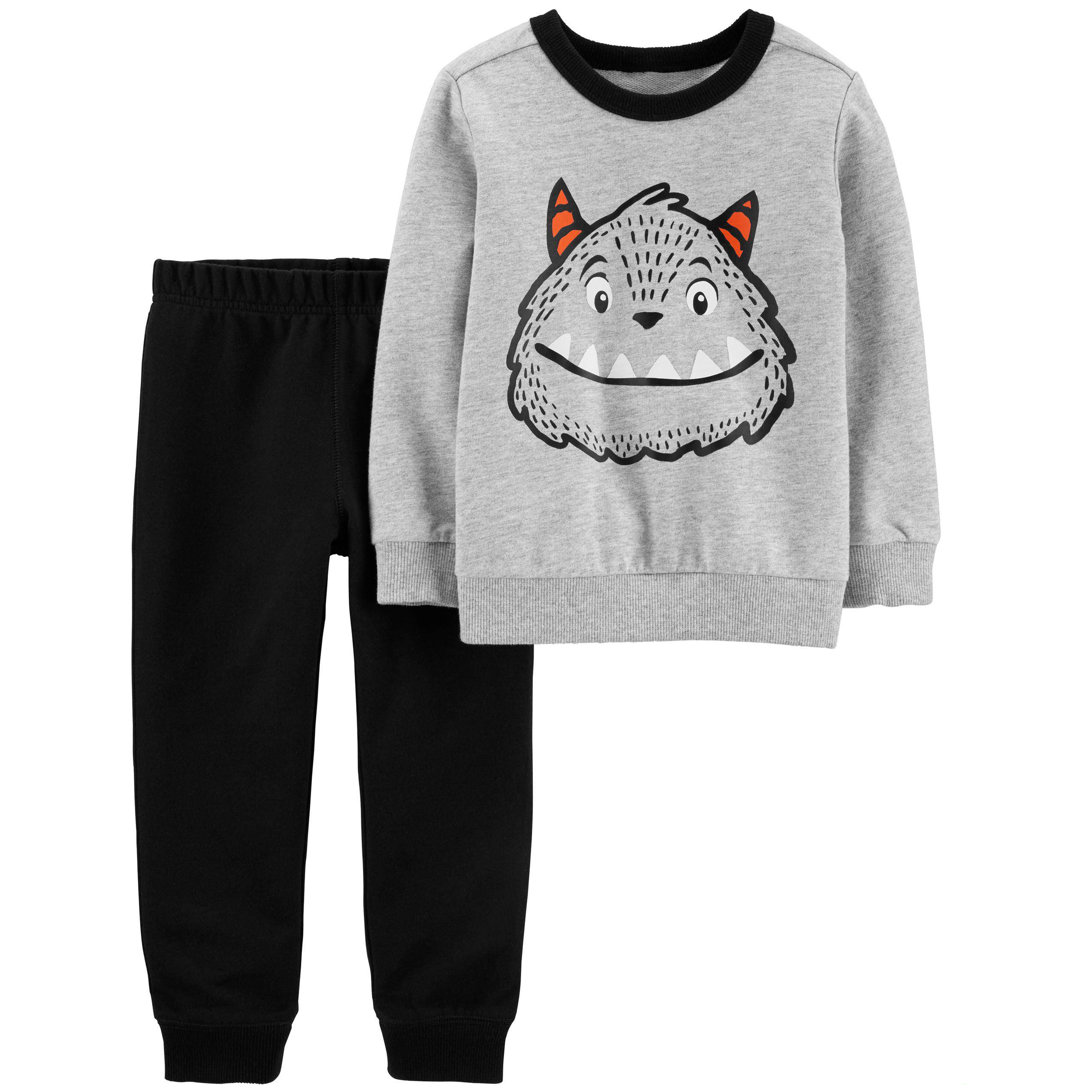 ست تی شرت و شلوار نوزادی پسرانه کارترز کد 1200