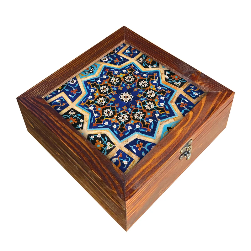 جعبه هدیه چوبی کد DG30
