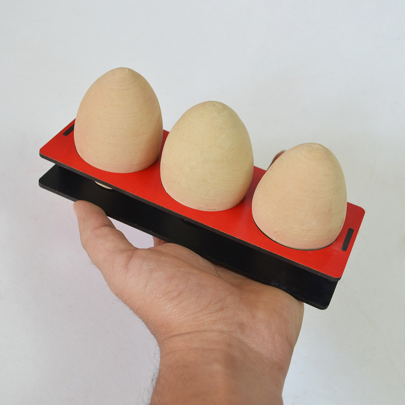 تخم مرغ تزیینی کد T-52 مجموعه 3 عددی
