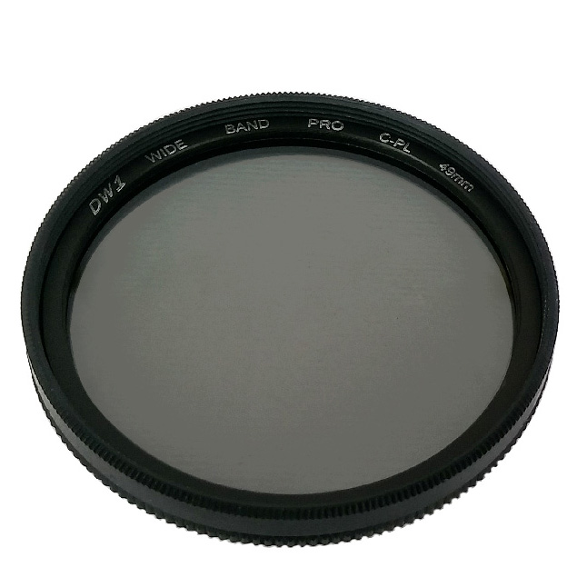 فیلتر لنز زومی مدل 49mm DW1 Wide Band PRO C-PL