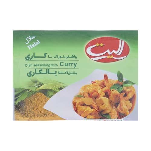 چاشنی خوراک با کاری الیت - 15 گرم 