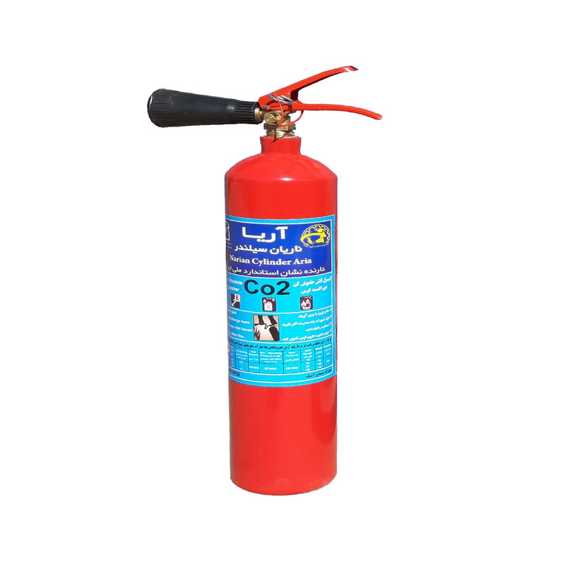 کپسول آتش نشانی CO2 ناریان سیلندر آریا مدل P300 وزن 3 کیلوگرم
