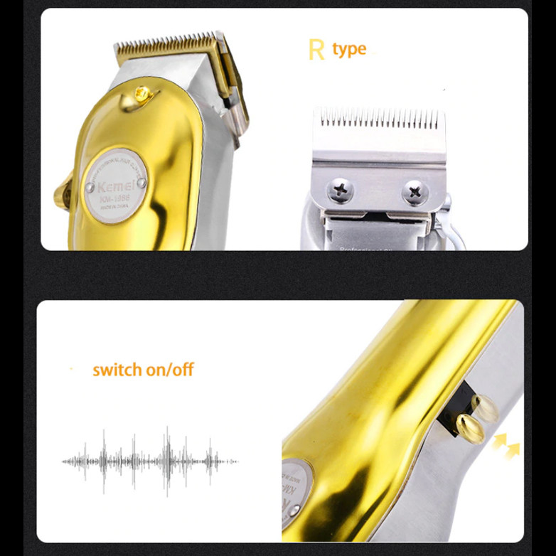 ماشین اصلاح موی سر و صورت کیمی مدل KM-1986 ماشین اصلاح موی سر و صورت کیمی مدل KM-1986