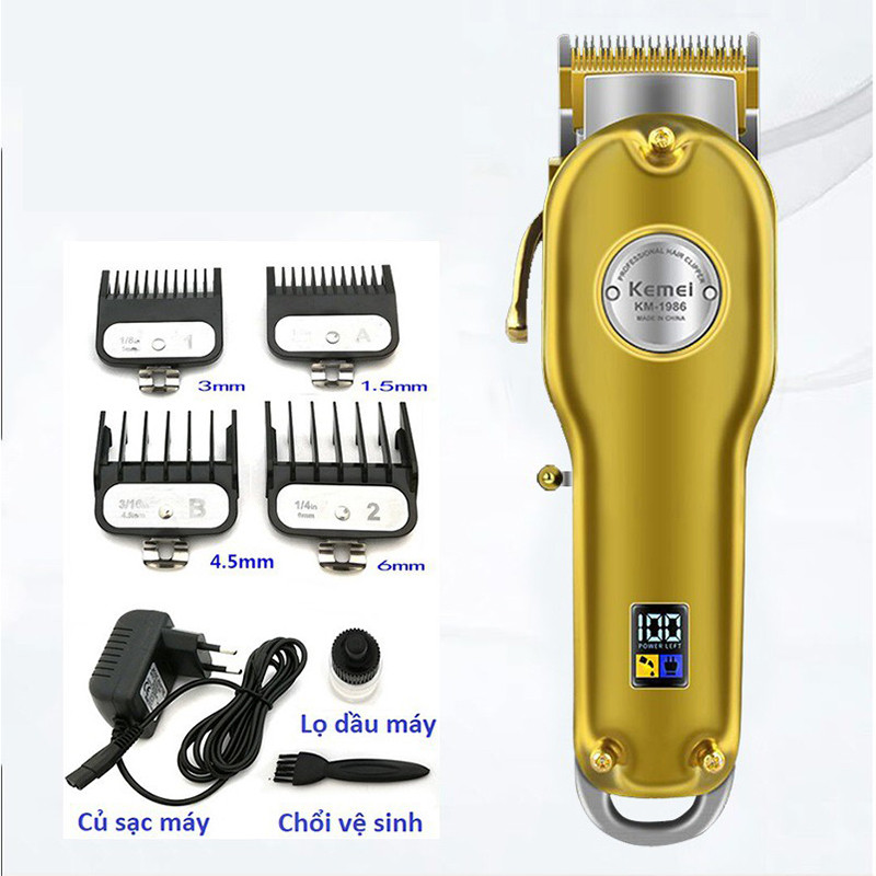 ماشین اصلاح موی سر و صورت کیمی مدل KM-1986 ماشین اصلاح موی سر و صورت کیمی مدل KM-1986